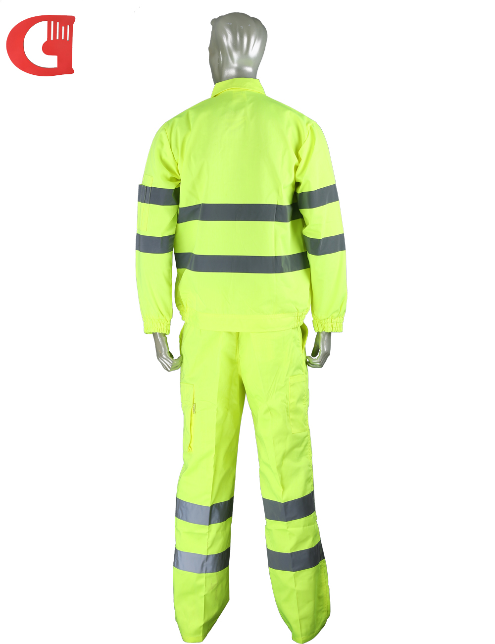 Hi Vis Work Clothes Coveralls Fluo Reflective Safety Coveralls